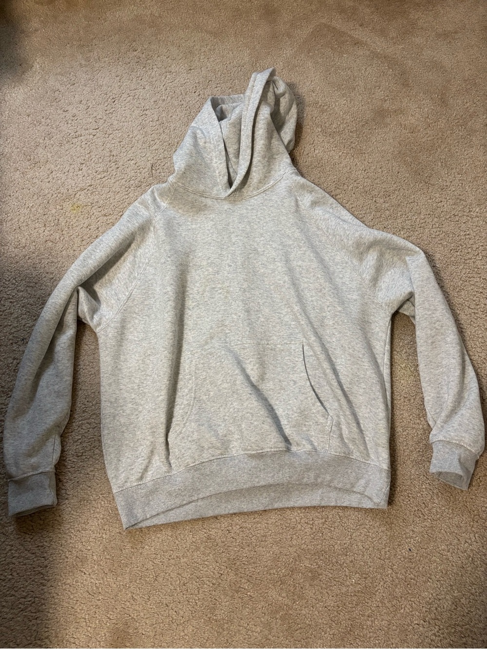 Essentials Hoodie in Light Gray